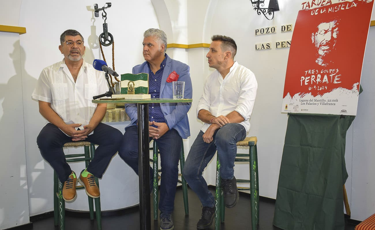 Los ‘Tres Golpes’ de Perrate, protagonistas de la Tardeá flamenca de la Mistela