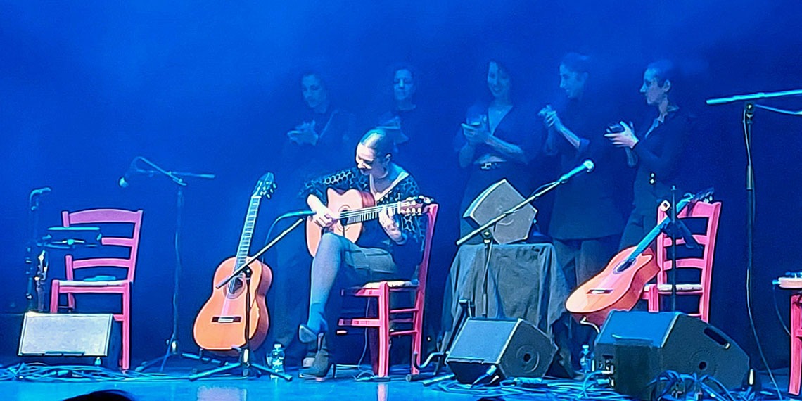 'Flamenkas', de Mercedes Luján. Festival Miradas Flamenkas, Madrid.