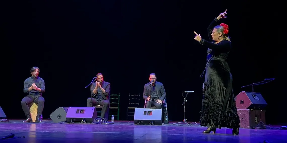 Pastora Galván. Ciclo Otoño Flamenco en el Espacio Escénico de Maracena (Granada). Foto: Judea Maya