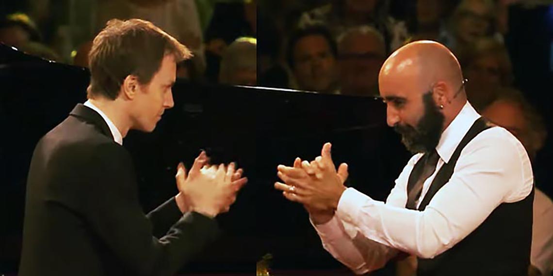 Alberto García y Alexandre Theraud. Captura de pantalla.