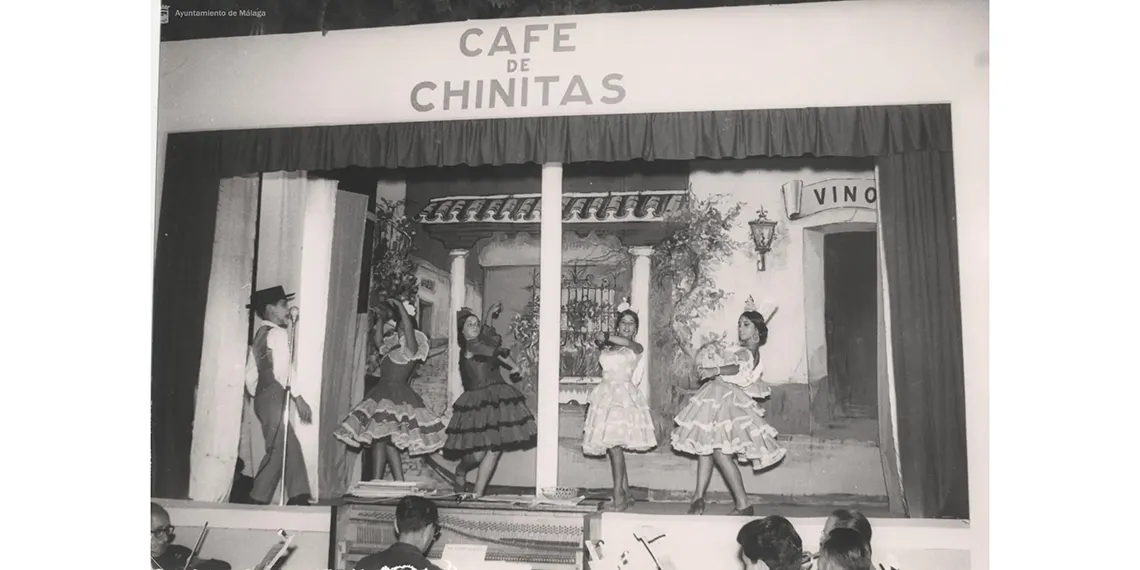 Imagen añeja del Café Chinitas. Foto: web Café Chinitas