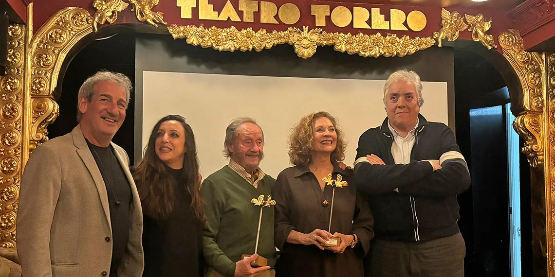 El Mistela, Mónica Tello, Serranito, Merche Esmeralda y Manuel Bohórquez. Sala Torero, Madrid. Foto: Alejandra Pachón