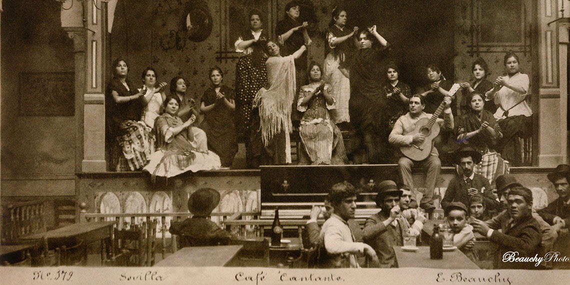 Café del Burrero. Serie de Emilio Beauchy Cano datada en 1888. Fuente: blog Beauchy Photo