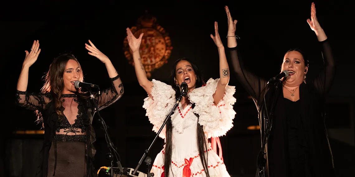 'Sangre sucia', de Ángeles Toledano. XXIX Festival de Jerez. Bodegas González-Byass. 27 feb 2025. Foto: Tamara Pastora