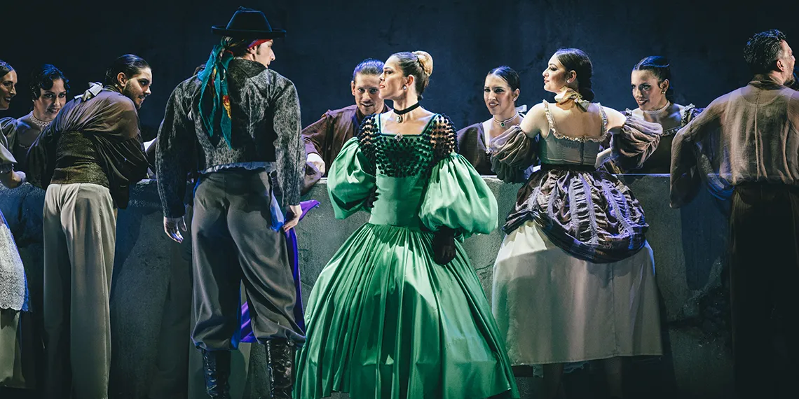 'Pineda', del Ballet Flamenco de Andalucía. XXIX Festival de Jerez. Teatro Villamarta. 21 feb 2025. Foto: Esteban Abion - Fest Jerez