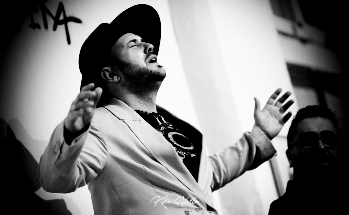 Recital de El Perrete. Peña Flamenca La Bambera, Sevilla. 8 feb 2025. Foto: Kiko Valle