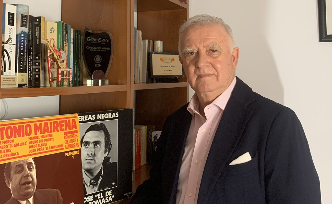 El poeta flamenco Paco Mármol.