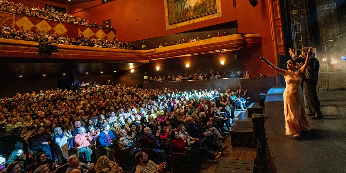 María Terremoto. Presentación de 'Manifiesto'. Teatro Villamarta, Jerez. 1 feb 2025. Foto: Surnames
