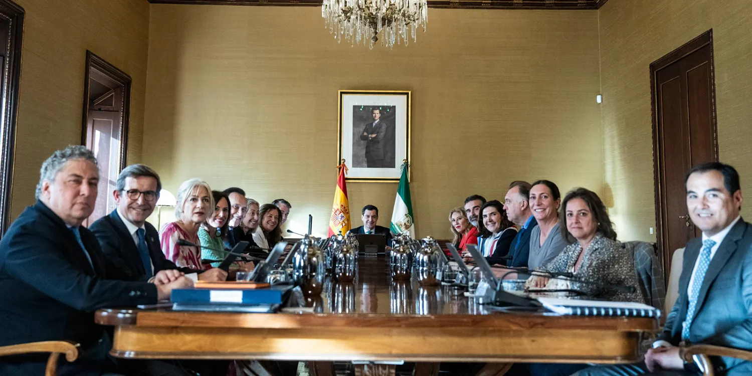 Consejo de Gobierno, Junta de Andalucía. Foto: Junta And