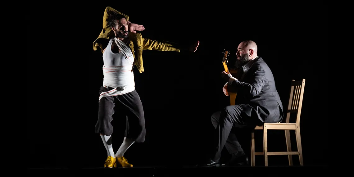 'El manto y su ojo', de Eduardo Guerrero. XXIX Festival de Jerez. Teatro Villamarta. 2 marzo 2025. Foto: Tamara Pastora