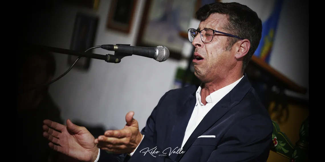 Recital de cante de Galacho de Málaga. Peña Flamenca Femenina de Huelva. 27 de marzo de 2025. Foto: Kiko Valle