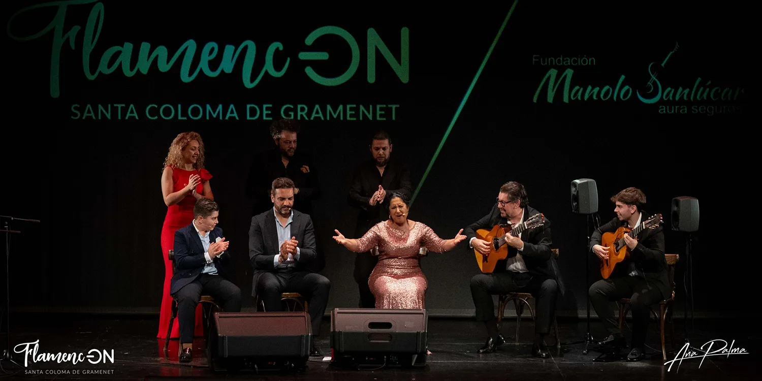 Flamenc-ON en Teatre Sagarra. Foto: Ana Palma - FB Flamenc-ON