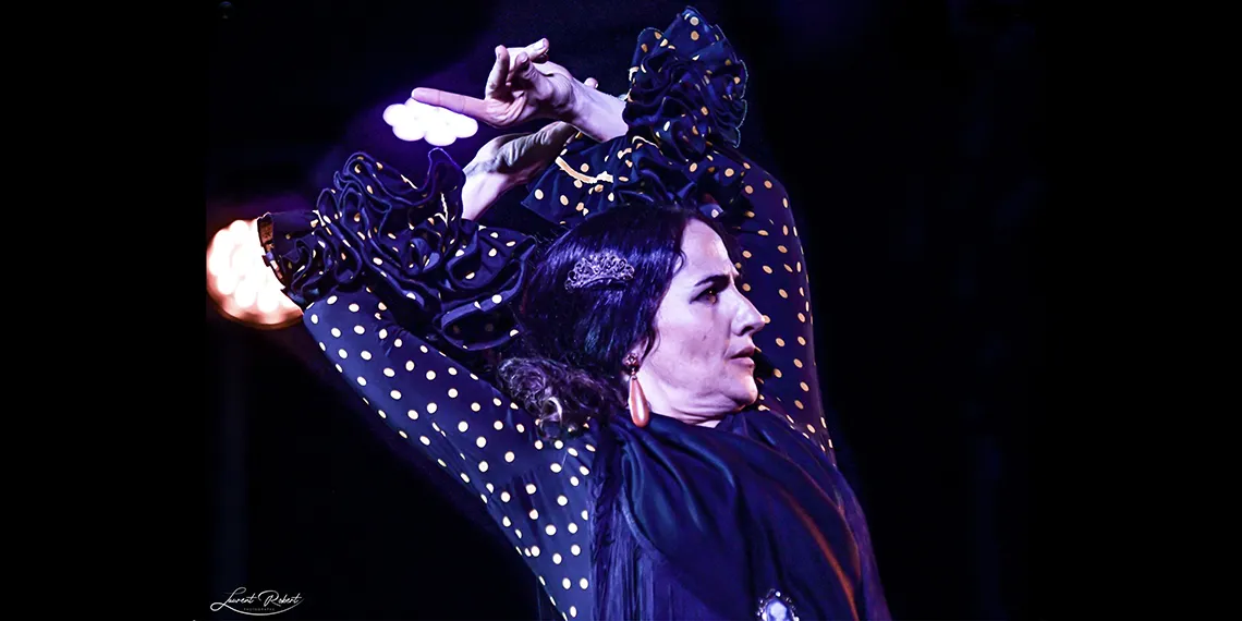 La bailaora Irene Olivares. Foto: Laurent Robert