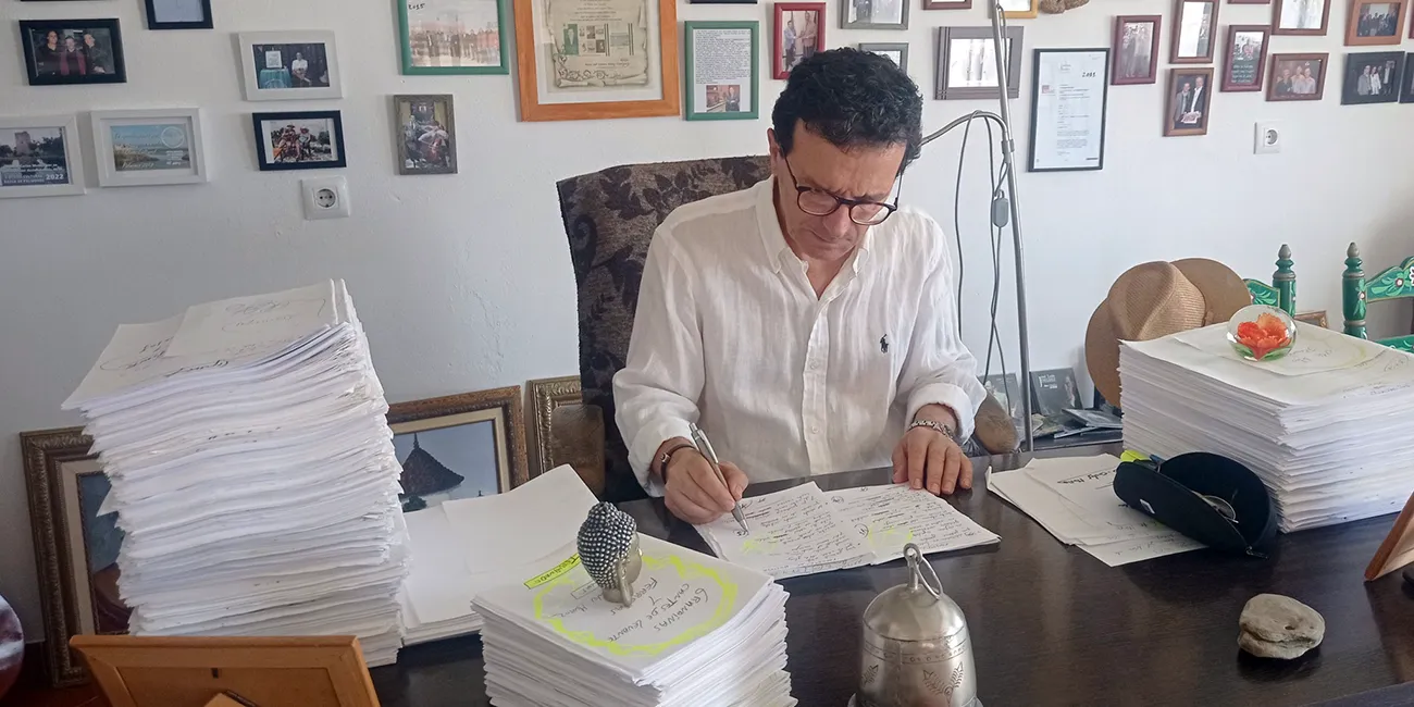 El escritor sanroqueño Juan Carlos Muñoz. Foto: FB Juan Carlos Muñoz