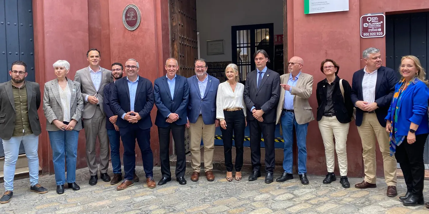 Acto de presentación de la Cátedra de Flamenco de la Olavide en el Instituto Andaluz del Flamenco. Foto: IAF