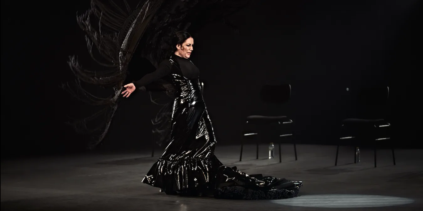 Eva Yerbabuena, en 'Yerbagüena (oscuro brillante)'. Foto: MarcosGpunto