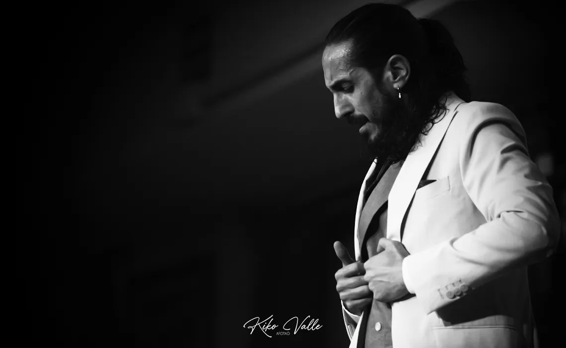 Recital de baile de Emilio Castañeda. Peña Flamenca Torres Macarena, Sevilla. 24 abril 2025. Foto: Kiko Valle