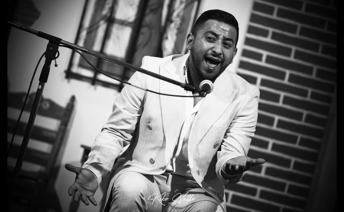 Recital de cante de Juani de las Tres Mil. Peña Flamenca El Viejo Agujetas, Rota. 25 abril 2025. Foto: Kiko Valle