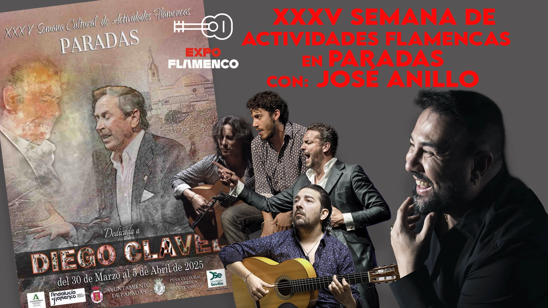 Una noche mágica en la XXXV Semana Cultural de Actividades Flamencas de Paradas