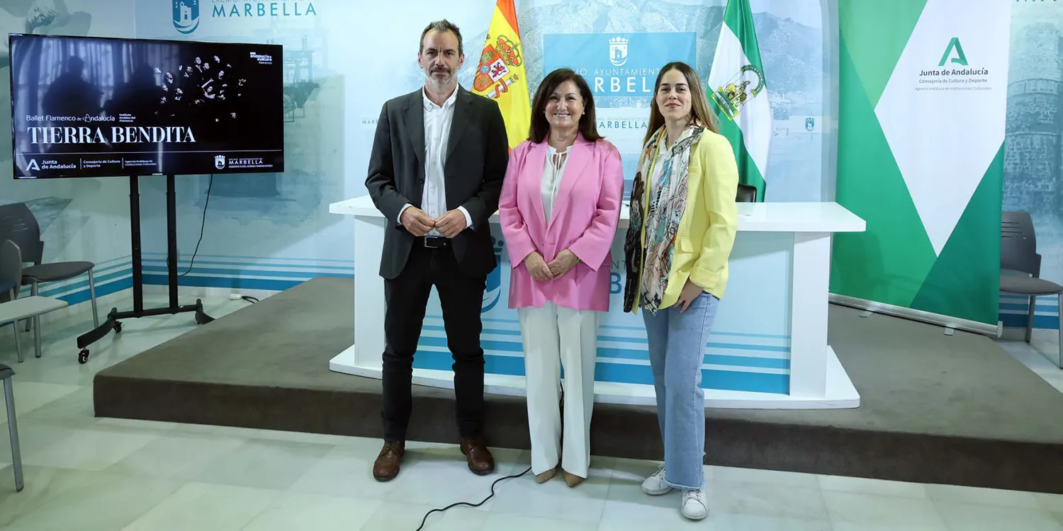 Presentación en Marbella del montaje 'Tierra bendita' del Ballet Flamenco de Andalucía. Foto: Agencia Andaluza de Instituciones Culturales