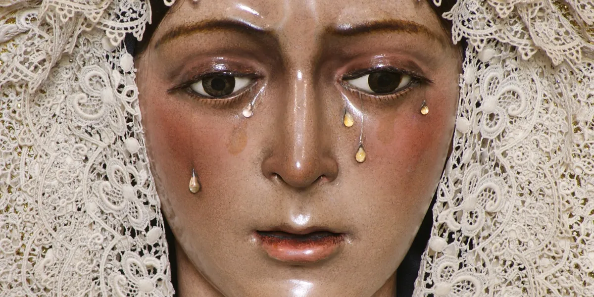 Rostro de la Esperanza Macarena.