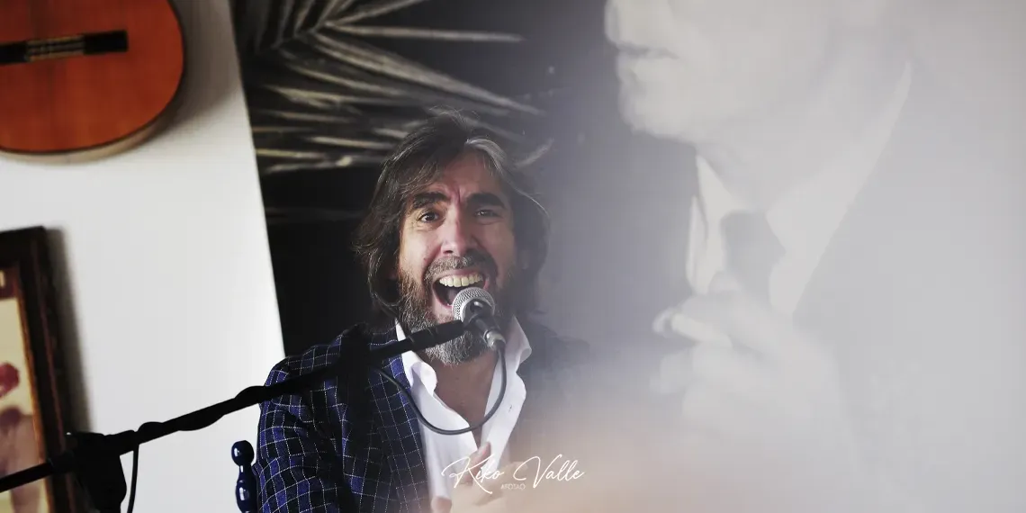 Recital de Jesús Flores con Juan Torres. Tertulia Cultural Flamenca El Gallo, Morón de la Frontera, Sevilla. 10 mayo 2025. Foto: Kiko Valle