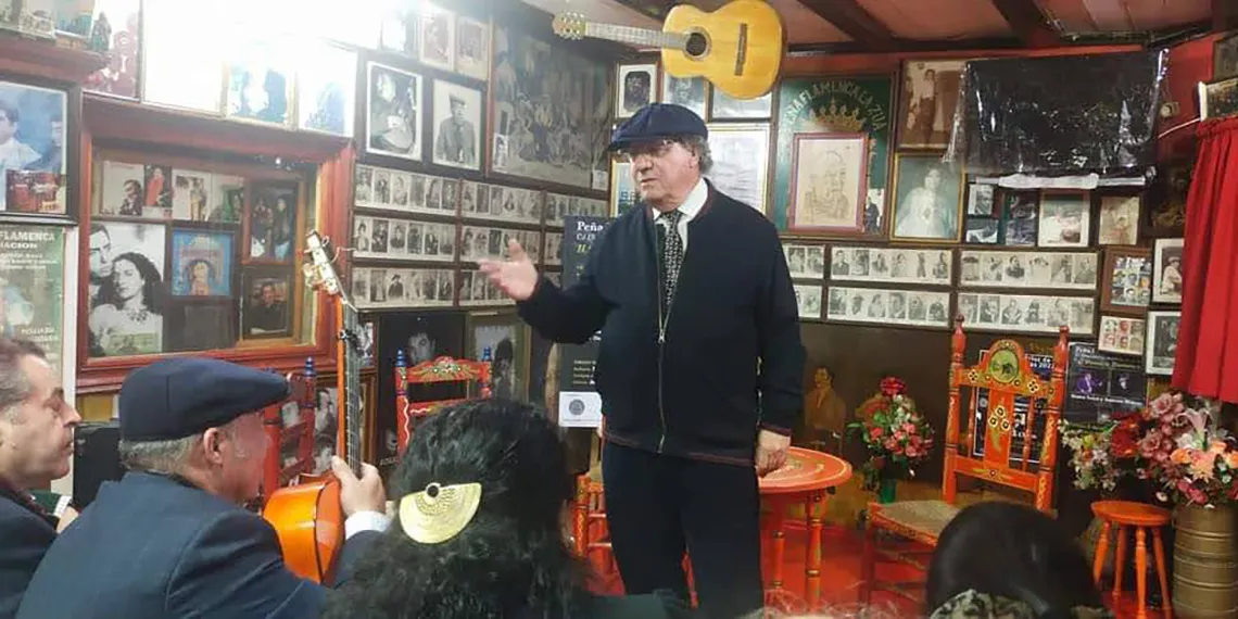 Jesús López, presidente de la Federación de Peñas Flamencas de Jerez. Foto: archivo Jesús