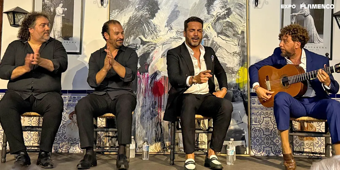 Recital de Jesús Méndez. Peña Flamenca Torres Macarena, Sevilla. 17 mayo 2025. Foto: Carmen Arjona