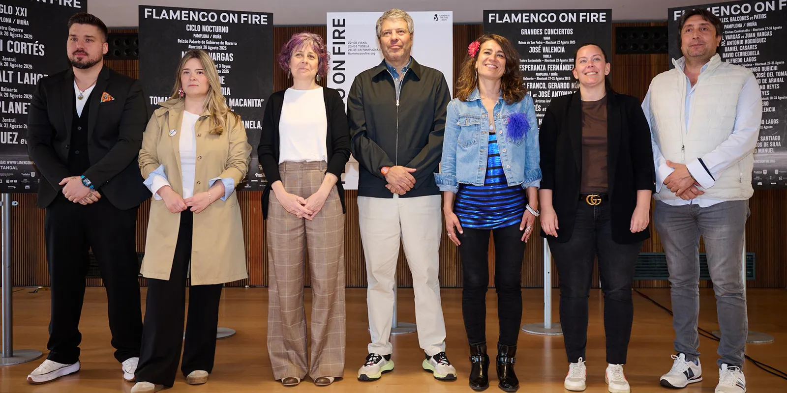 Presentación de Flamenco On Fire. Foto: FOF