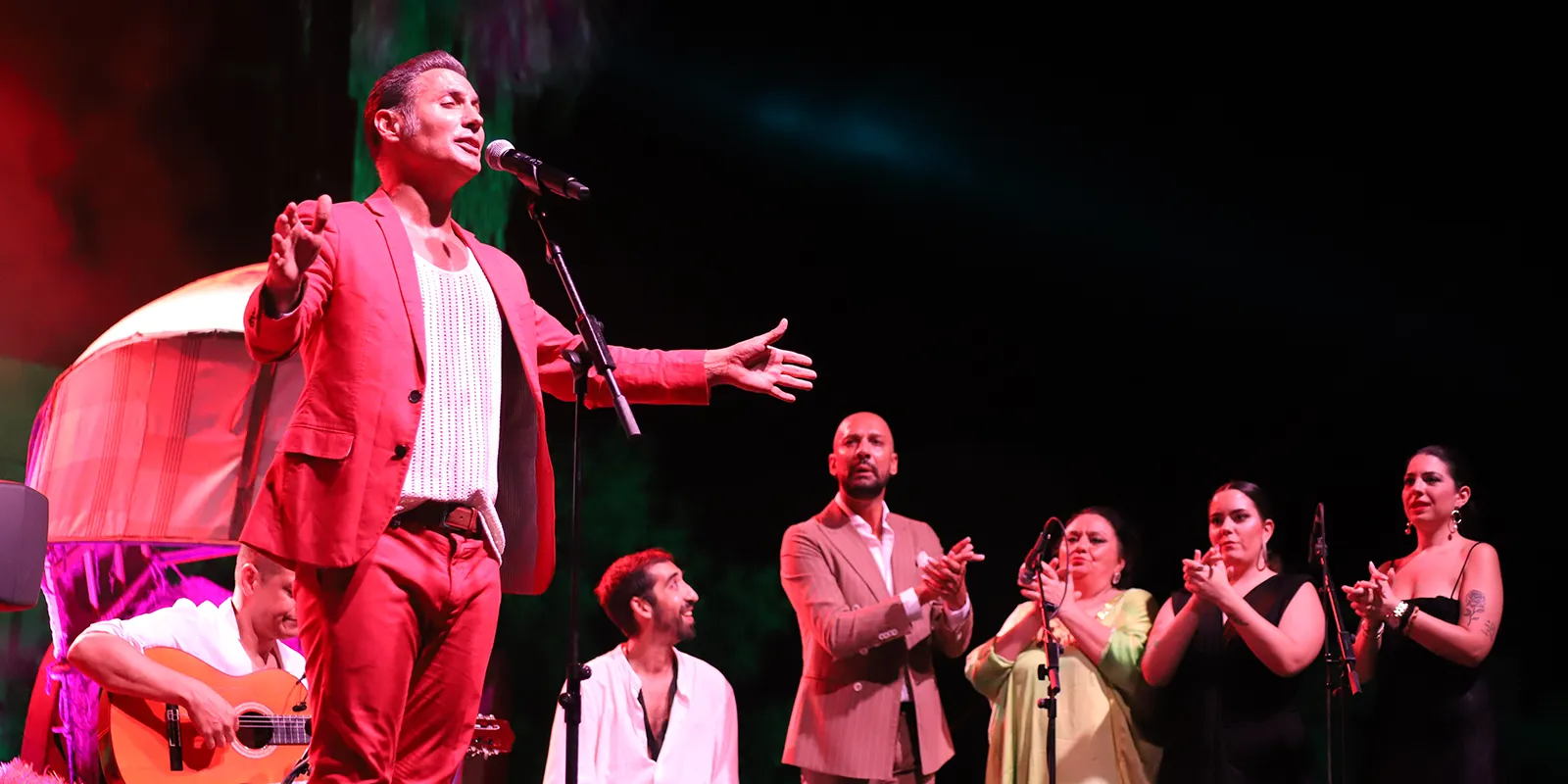 Pitingo. LXIX Potaje Gitano de Utrera. Colegio de los Salesianos, Utrera, Sevilla. 28 junio 2025. Foto: Rafa Peña