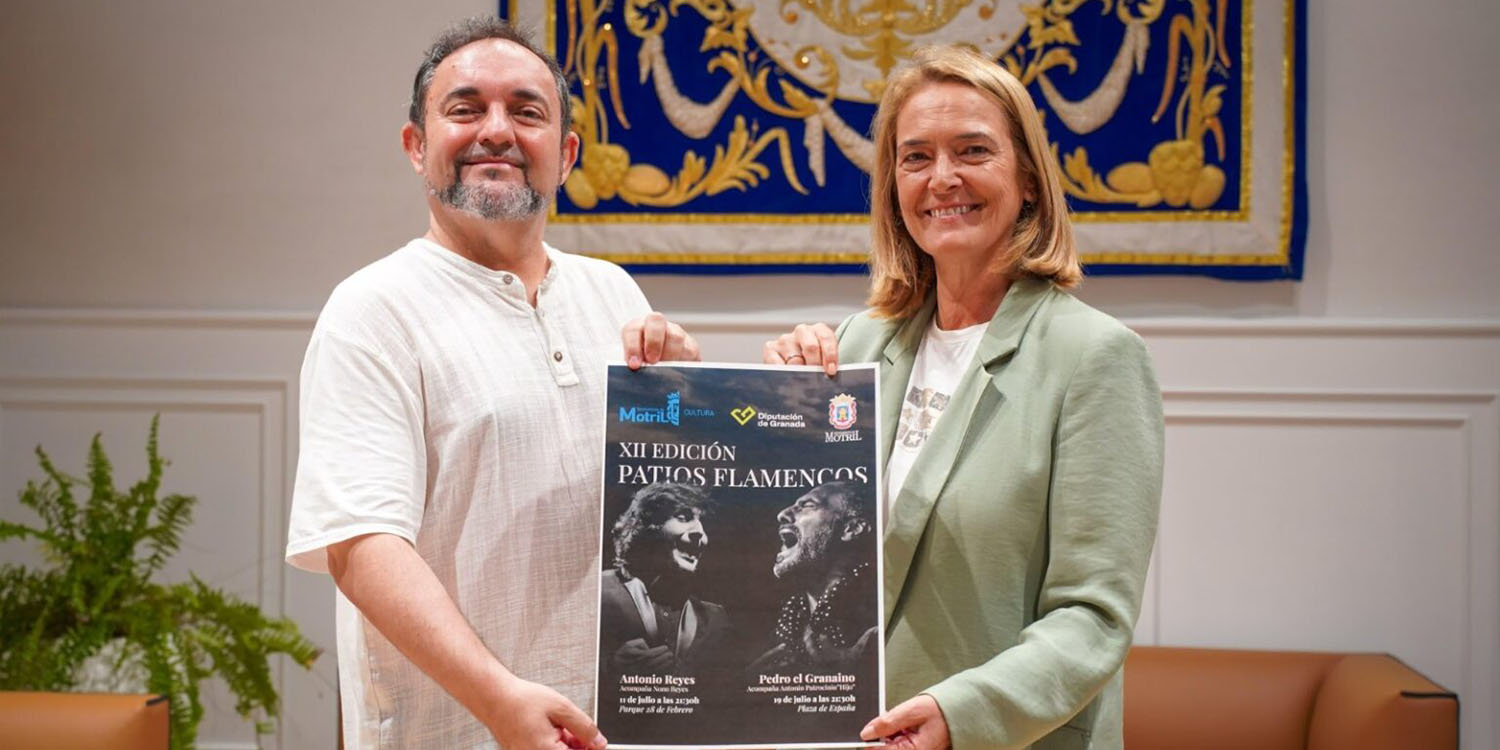 Presentación del ciclo Patios Flamencos. Foto: Ayto Motril