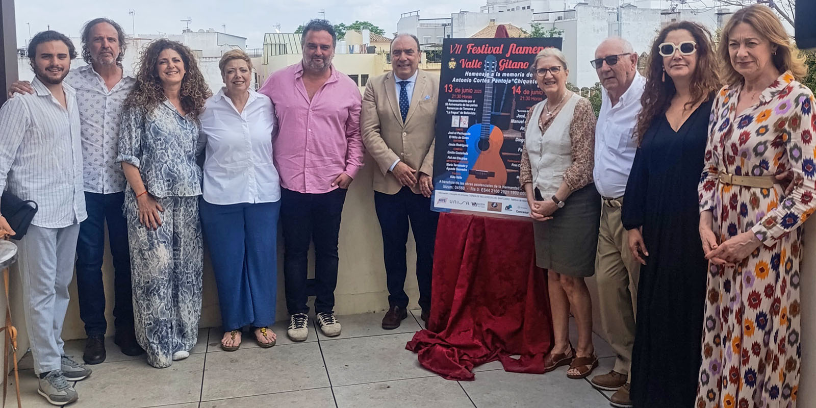 Presentado el cartel del VII Festival Flamenco Valle Gitano