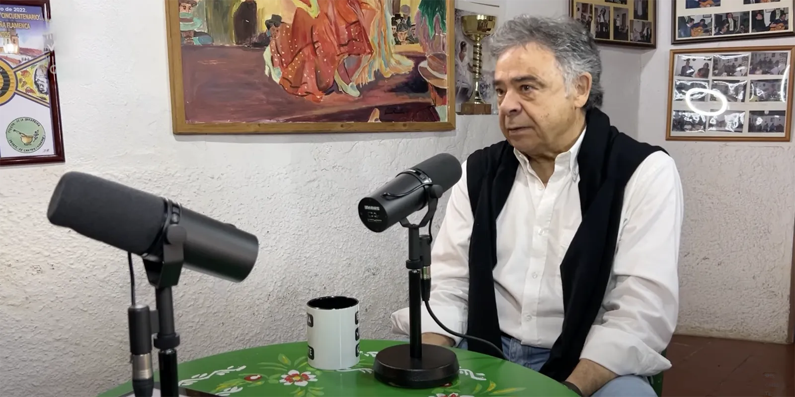 El flamencólogo extremeño Paco Zambrano. Foto: captura video Extravagente pódcast