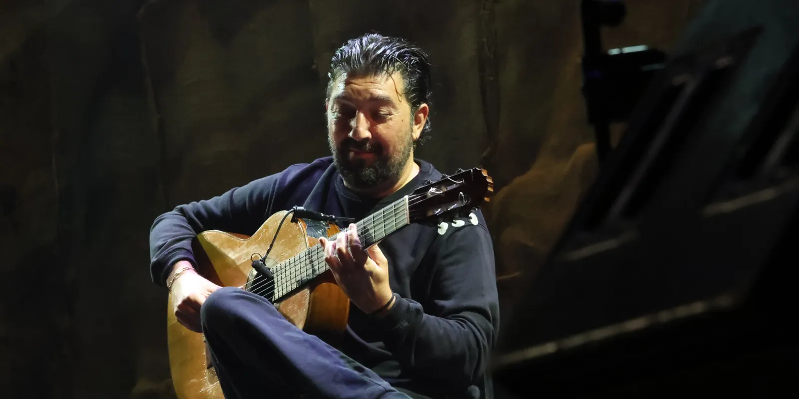 Antonio Rey. Festival Internacional del Cante de las Minas. La Unión, Murcia. 1 agosto 2025. Foto: Las Minas
