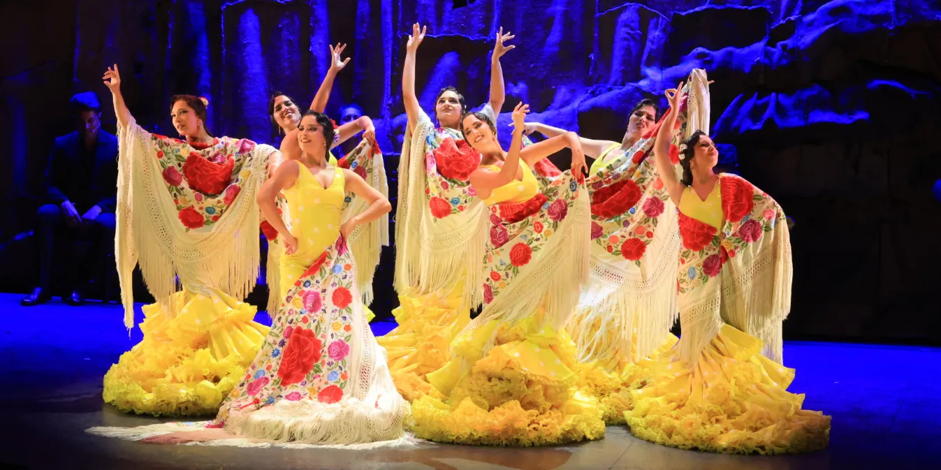 'Tierra bendita', del Ballet Flamenco de Andalucía. LXIV Festival Internacional del Cante de las Minas. La Unión, Murcia. 5 agosto 2025. Foto: Las Minas
