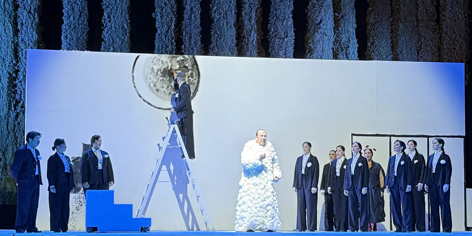 'Llámame Lorca', de Manuel Liñán. Ciclo Lorca y Granada en los jardines del Generalife. 1 agosto 2025. Foto: Antonio Conde