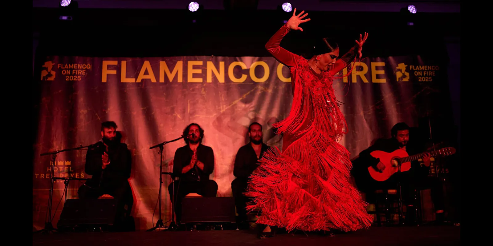 Alba Heredia. XII Festival Flamenco On Fire. Hotel Tres Reyes, Pamplona. 28 agosto 2025. Foto: FOF
