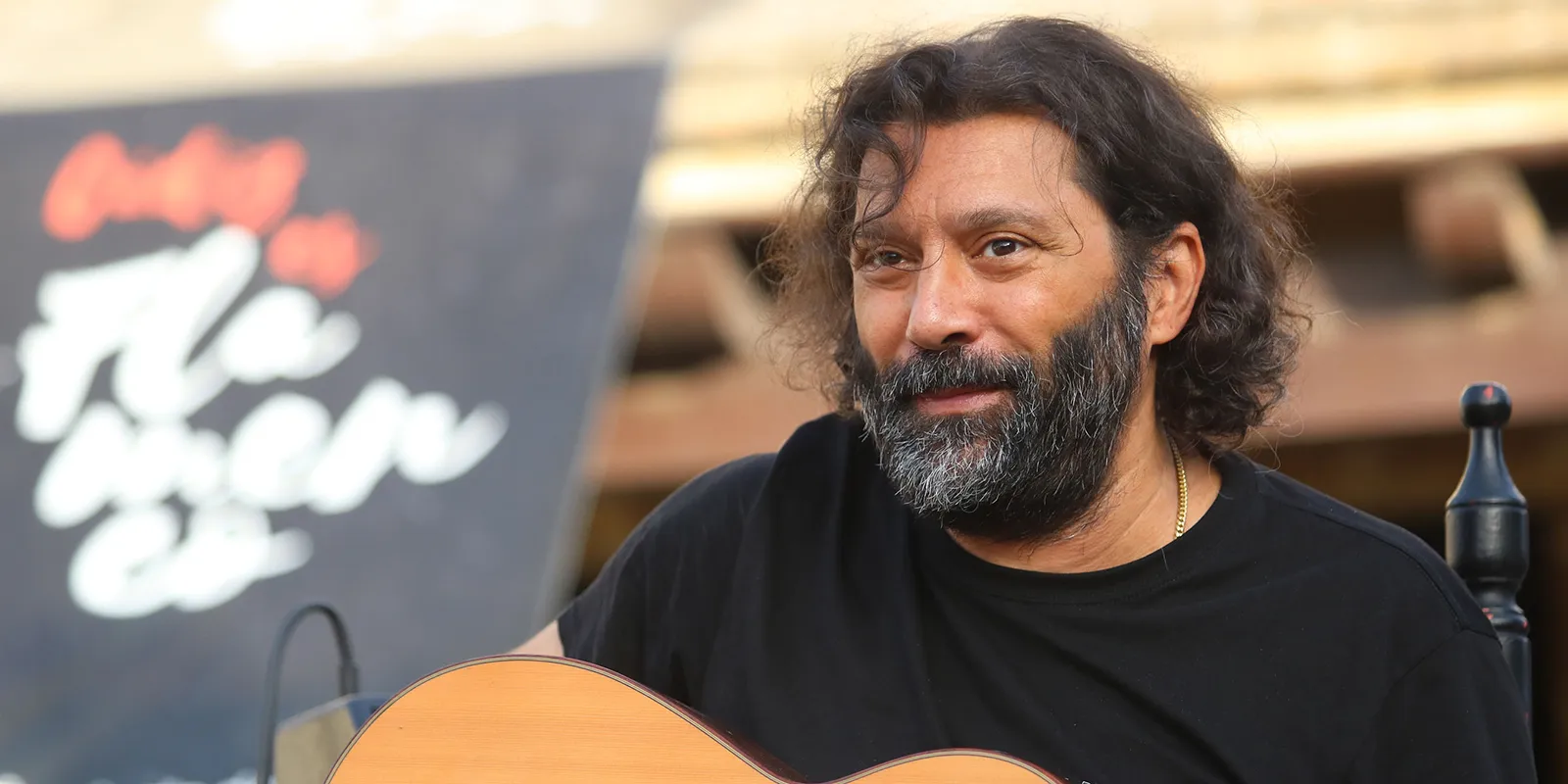 Josemi Carmona, en el Festival Patrimonio Flamenco, Cádiz. Foto: Modesto Sánchez Sierra
