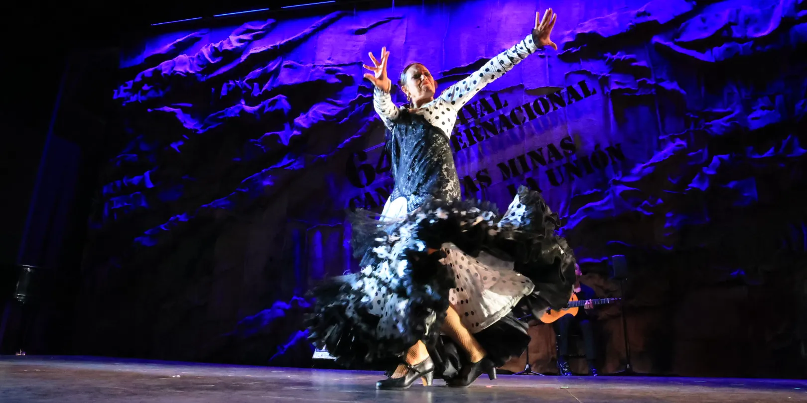 Ofelia Márquez. Primera semifinal del Concurso Cante de las Minas. Fotos: Fund Las Minas