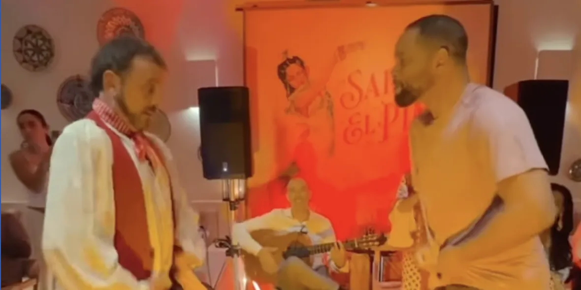 El actor Will Smith, buscando el duende. Captura de vídeo.