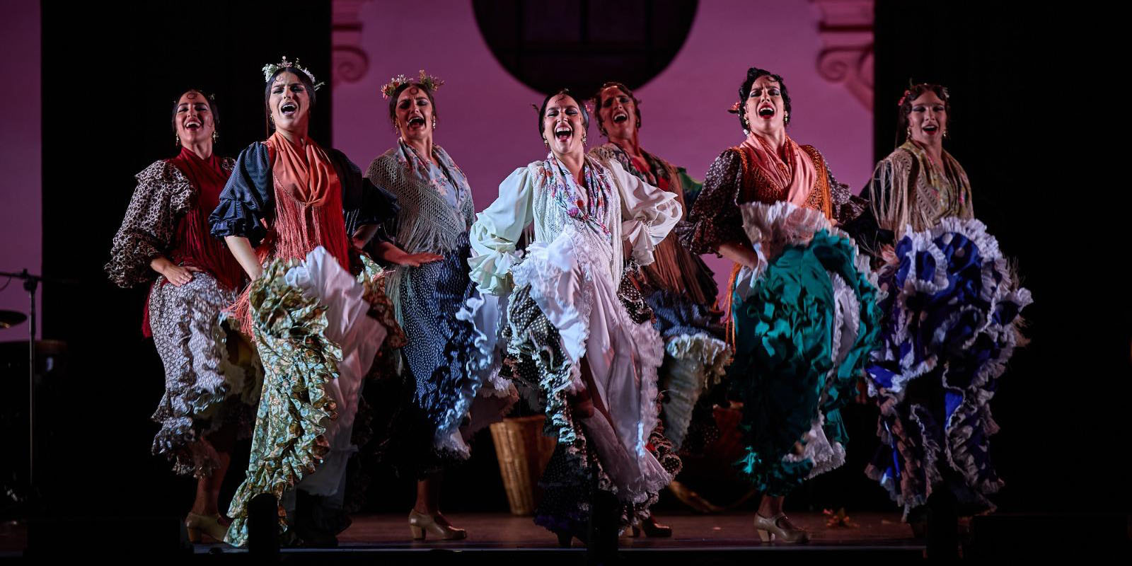 Ballet Flamenco de Andalucía. I Bienal de Granada. Colegio Mayor Santa Cruz la Real, Granada. 9 sep 2025. Foto: Fermín Rodríguez