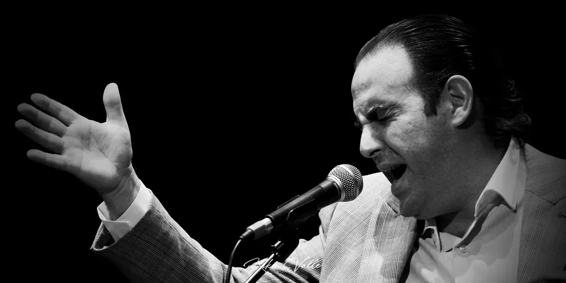 Recital de cante de Abraham El Zambo. Peña Flamenca Genaro Marín. Casa de la Cultura de Valencina de la Concepción, Sevilla. 7 sep 2025. Foto: Kiko Valle