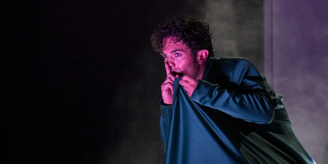 'Duermevela', de Agustín Barajas. I Bienal de Flamenco de Granada. Colegio Mayor Santa Cruz la Real. 11 sep 2025. Foto: Gilberto González