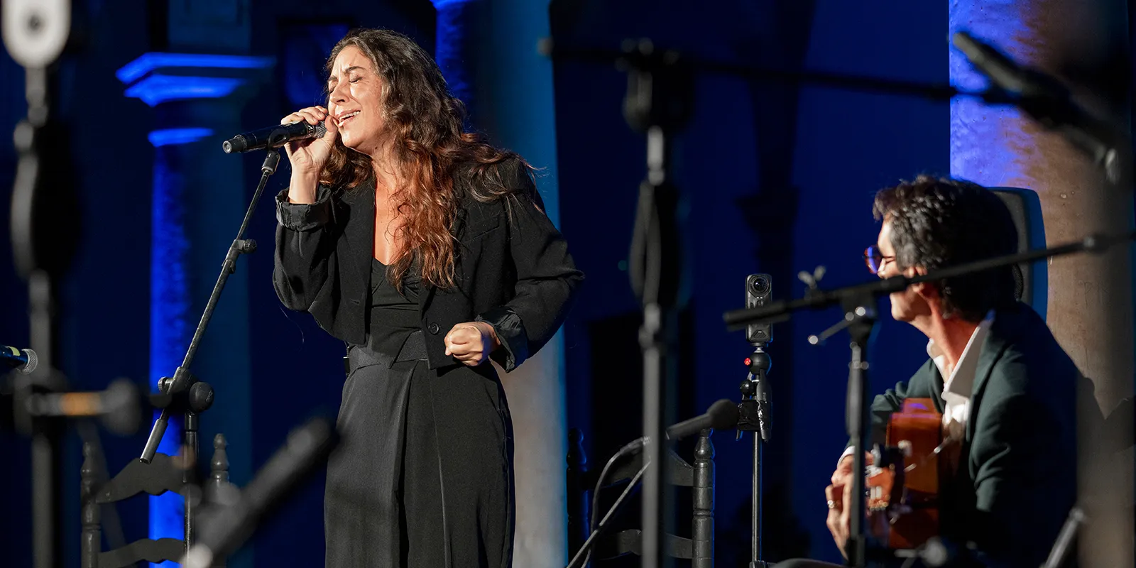 Sandra Carrasco. 'La Sosegá. El palo sin prisa'. I Bienal de Flamenco de Granada. Abadía del Sacromonte. 27 sep 2025. Foto: Bienal