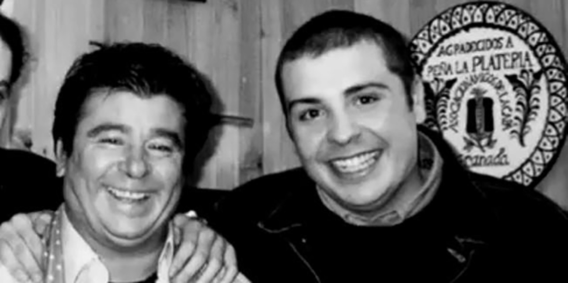 El Torta y Charico, en la Peña La Platería de Granada. Foto: Curro del Realejo