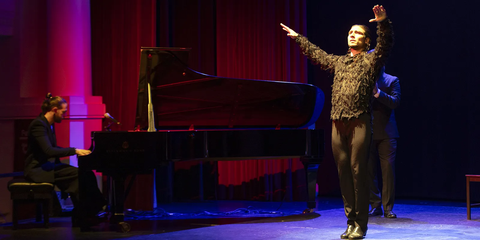 Andrés Barrios y El Yiyo. Jueves Flamencos de Cajasol, Sevilla. 2 oct 2025. Foto: Remedios Malvárez