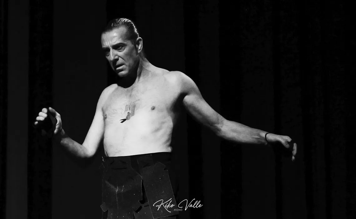 'Matarife/Paraíso', de Andrés Marín y Ana Morales. Festival La Mistela, Los Palacios, Sevilla. Teatro Pedro Pérez Fernández. 11 oct 2025. Foto: Kiko Valle