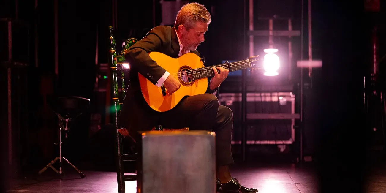 El guitarrista Pedro Sierra. Foto: Angélica Montañés