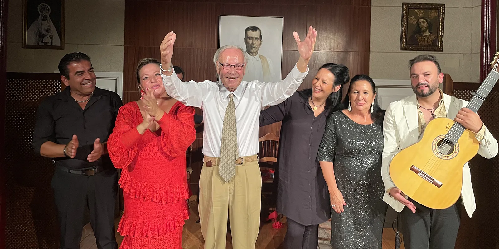 La familia de Remedios Reyes, en Tío José de Paula. Foto: Juan Garrido