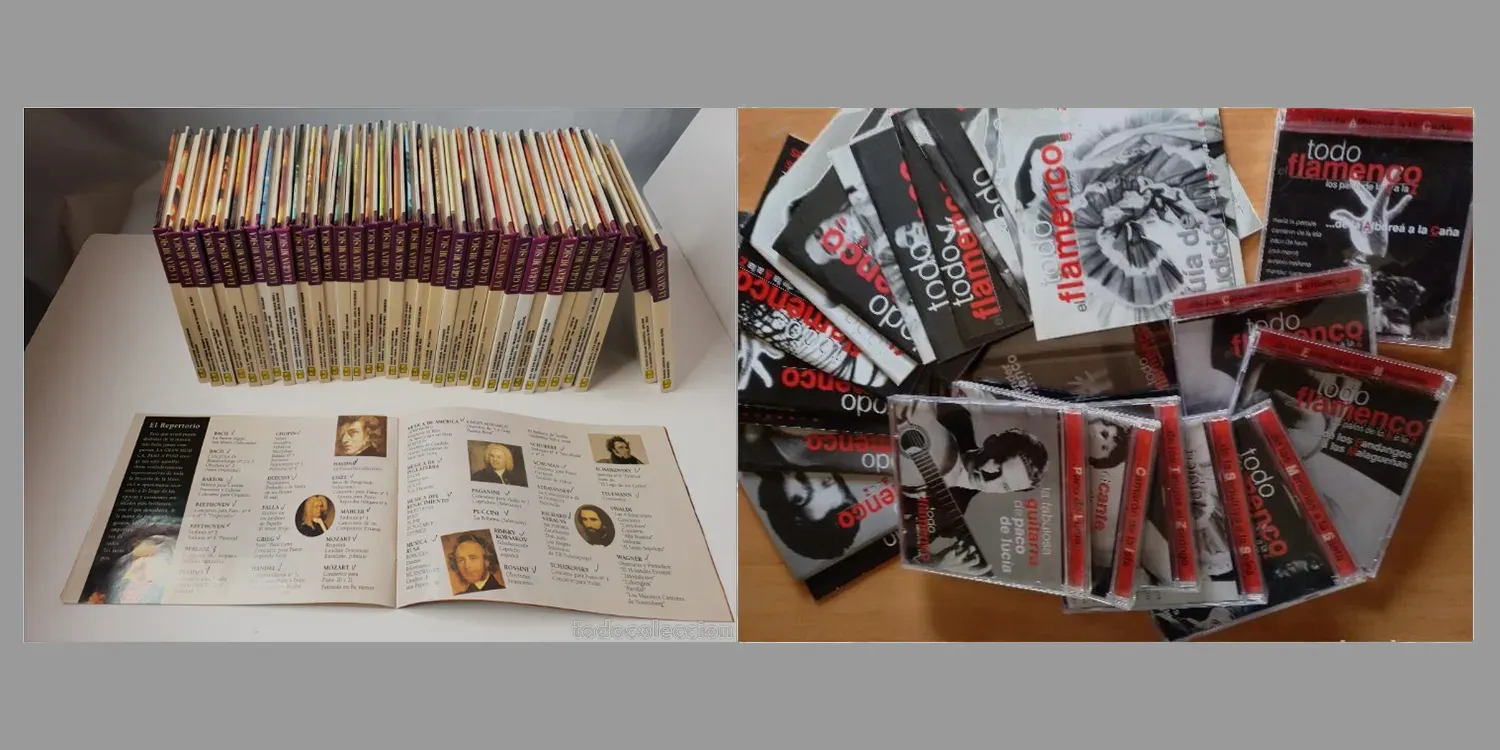 Coleccionables de flamenco. Faustino Núñez.